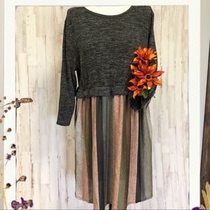 Egs California dress fall colors size 1xl